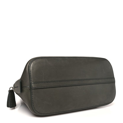 The Row Saddle Calfskin Mini Devon Bag Koala Grey 4 of 9