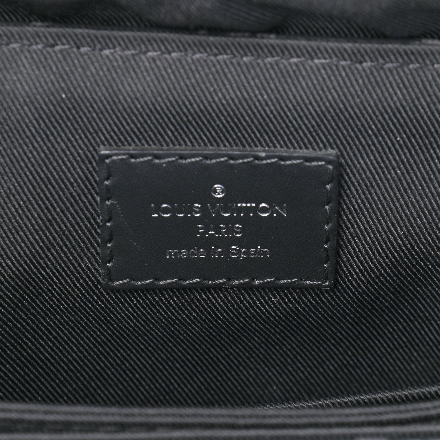 Louis Vuitton Monogram Eclipse District PM Black 6 of 9