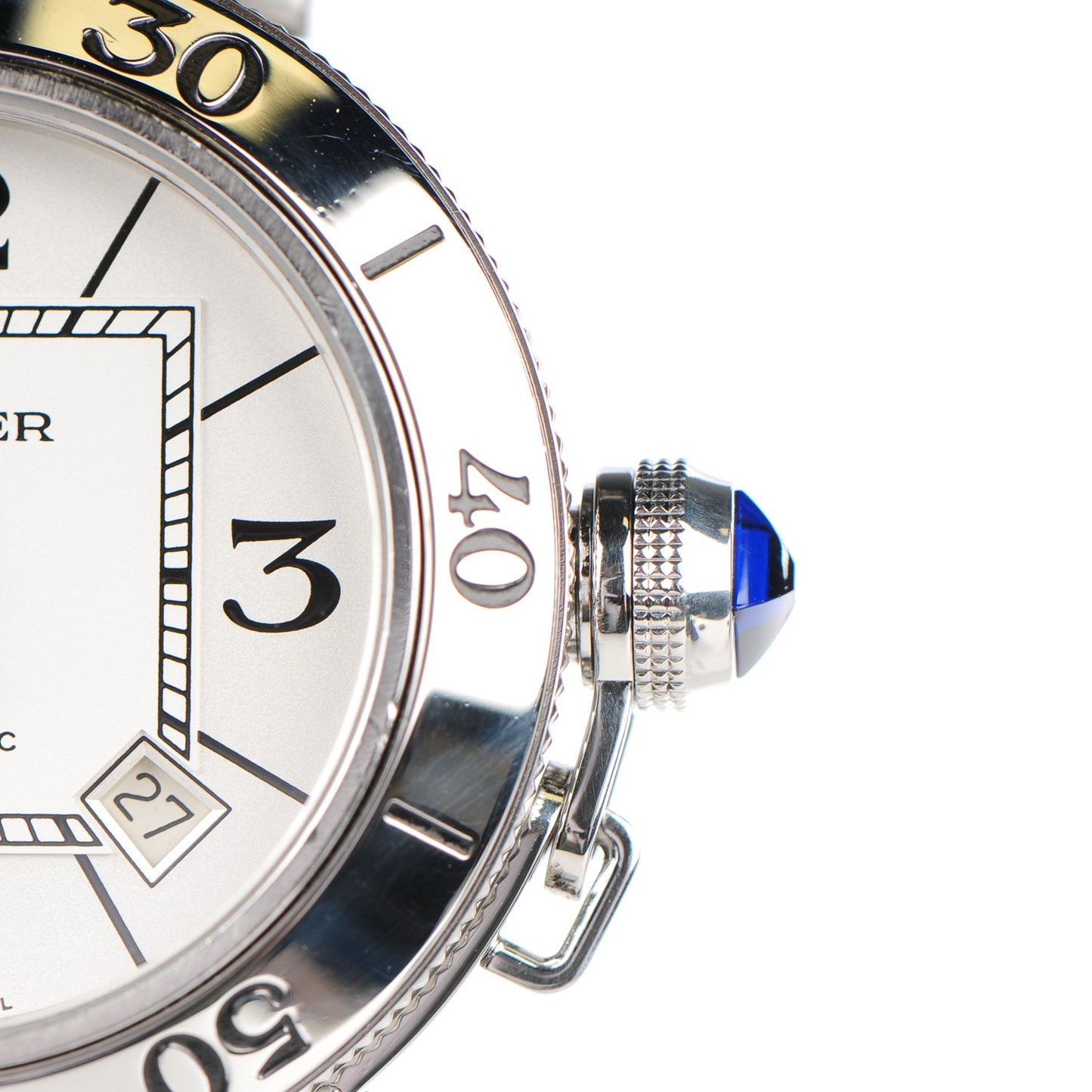 Stainless Steel 40mm Pasha C Seatimer Automatic Watch
