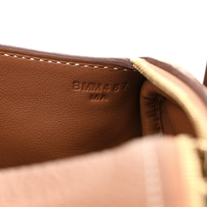 Hermes Taurillon Clemence Mini Lindy 20 Gold 7 of 11