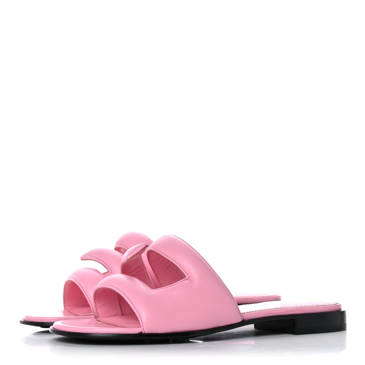 Nappa G Flat Sandals 36 Baby Pink