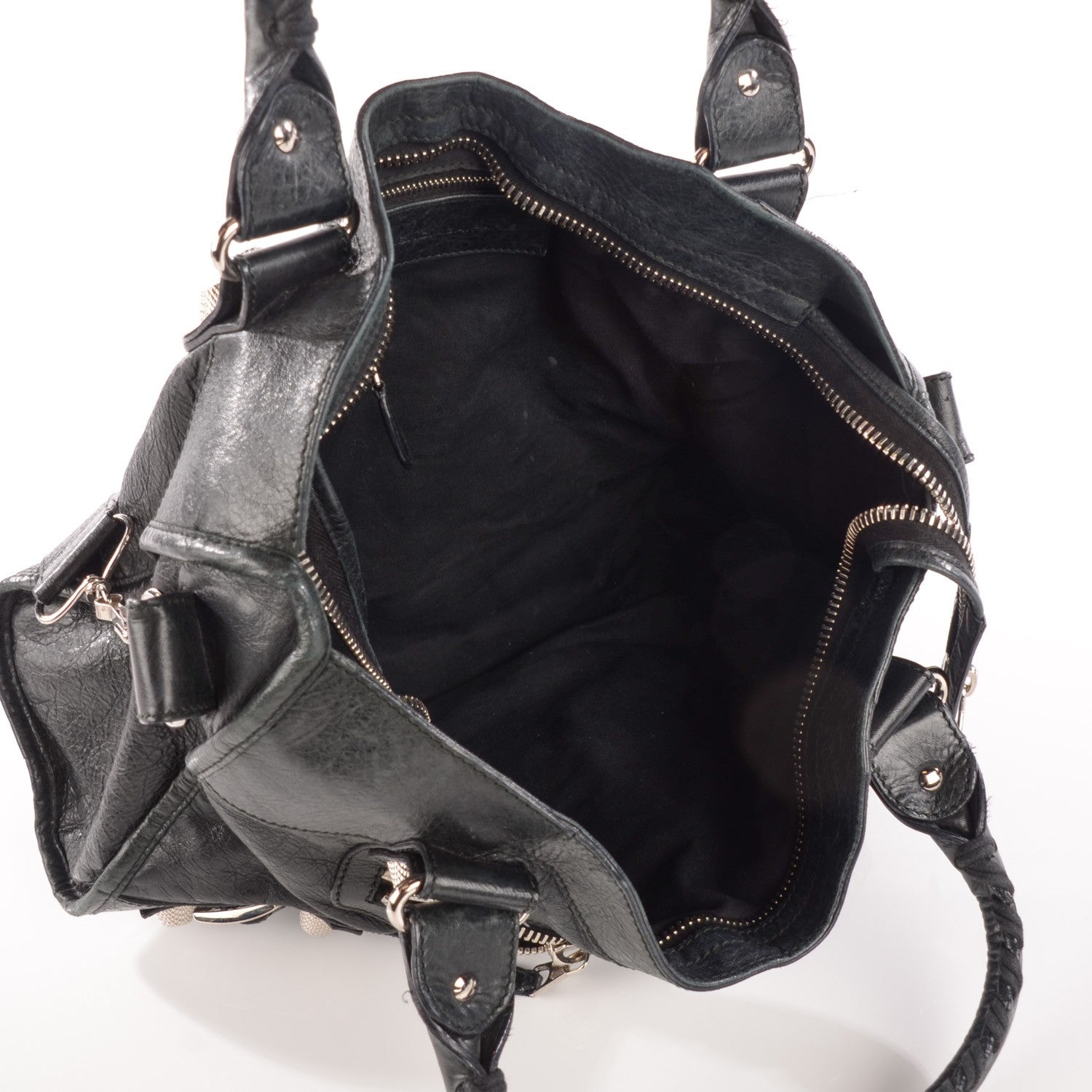 Balenciaga Agneau Giant 21 Silver Hardware City Black 5 of 12