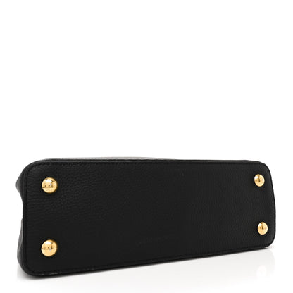 Louis Vuitton Taurillon Capucines PM Black Rose Berlingot 4 of 10