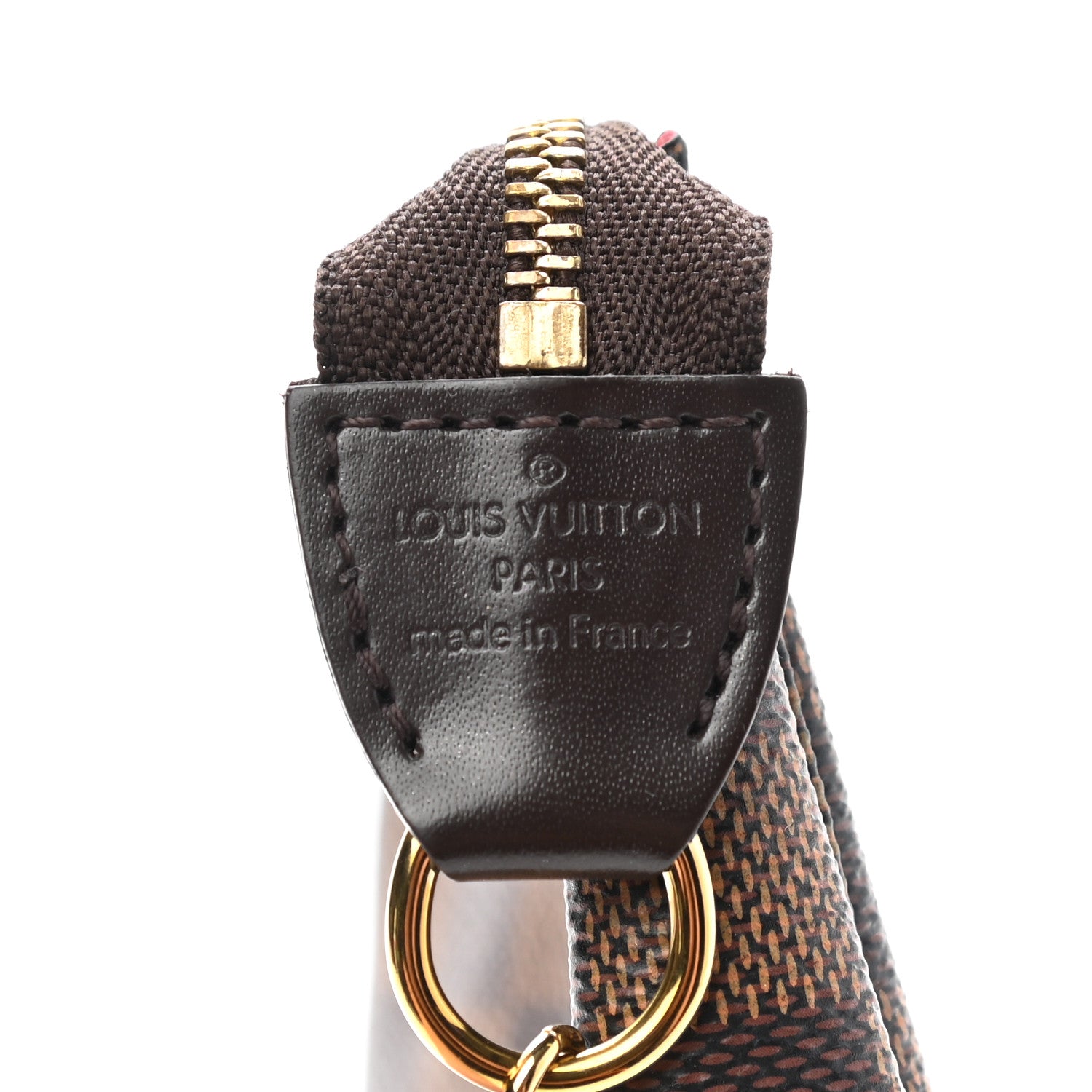 Louis Vuitton Damier Ebene Mini Pochette Accessories 7 of 9