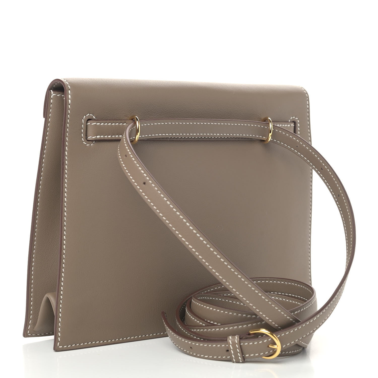 Hermes Swift Kelly Danse II Belt Bag Etoupe 3 of 9
