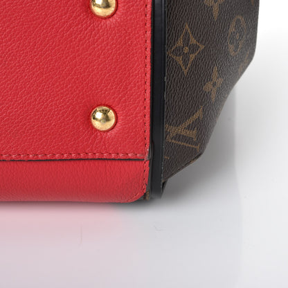 Louis Vuitton Calfskin Monogram Kimono Tote Poppy 13 of 15
