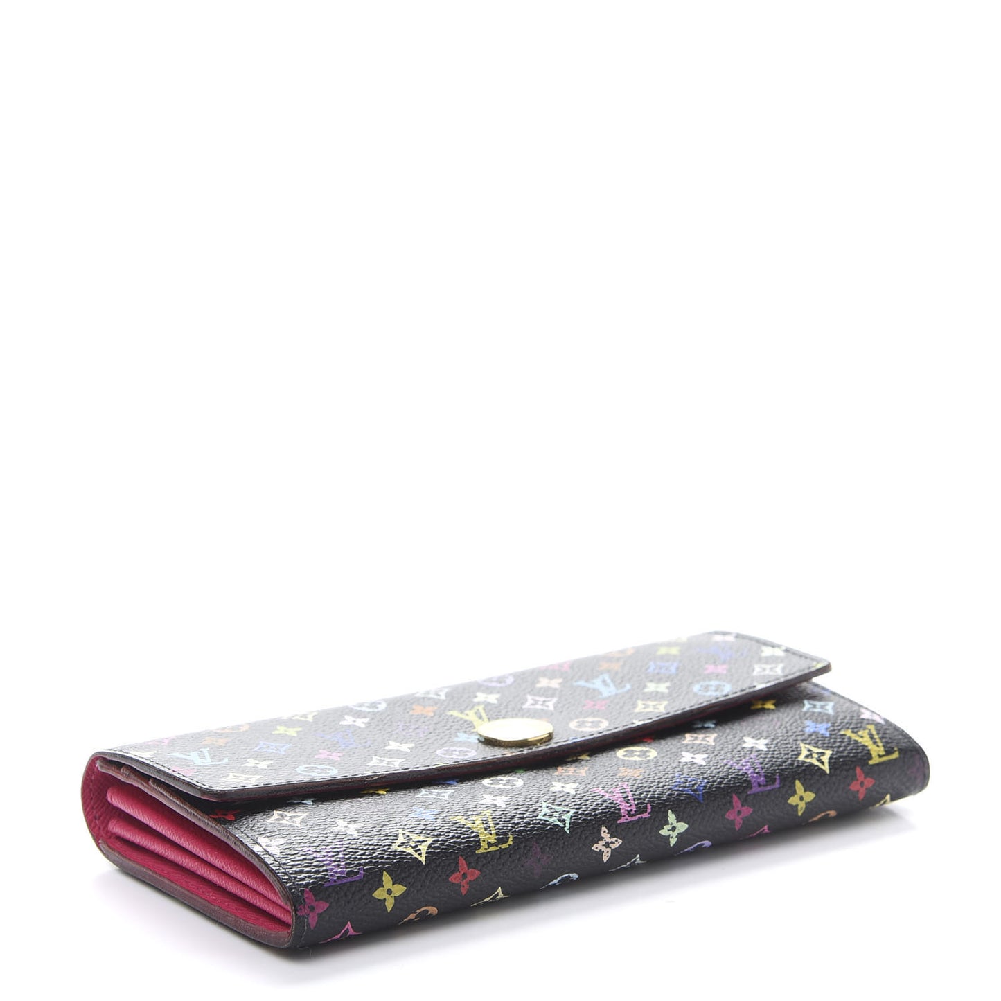 Monogram Multicolor Sarah Wallet Black Grenade