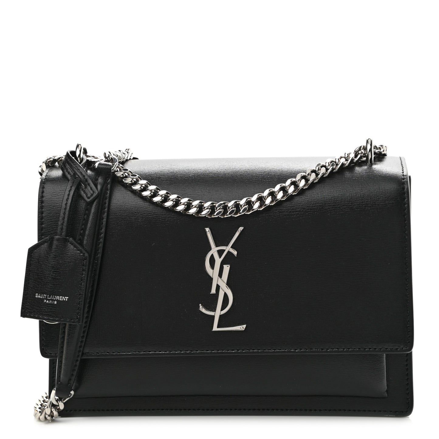 Calfskin Medium Monogram Sunset Black