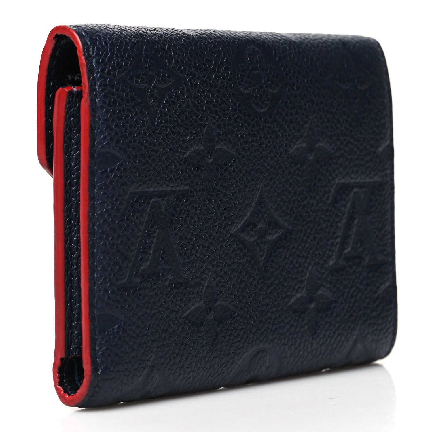 Louis Vuitton Empreinte Victorine Wallet Marine Rouge 3 of 10