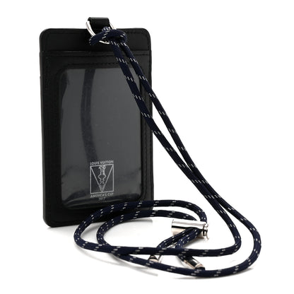 Louis Vuitton Damier Cobalt Latitude America's Cup ID Card Holder 3 of 7