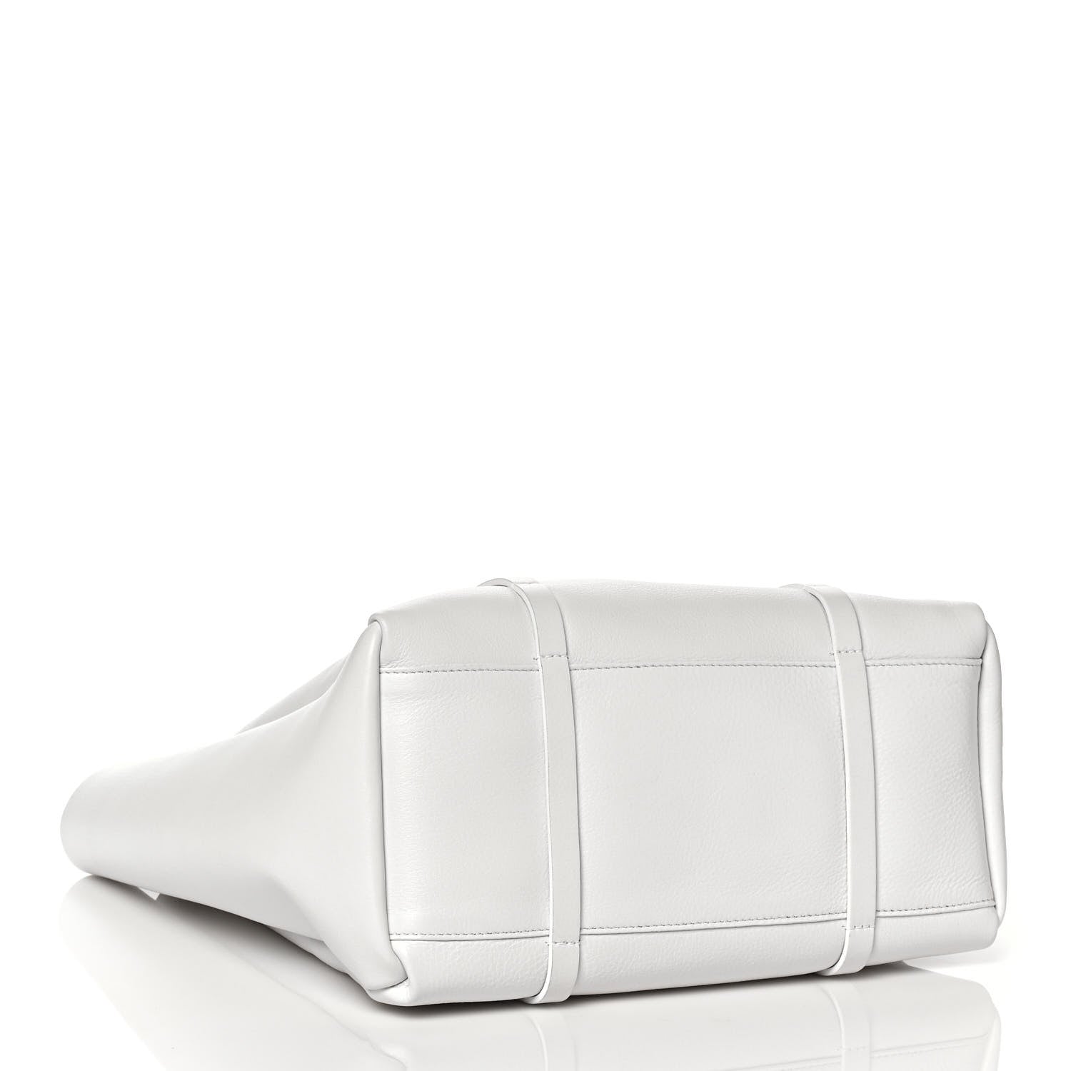 Balenciaga Veau Baltimore Double Sided Small Everyday Tote Optic White Black 4 of 12