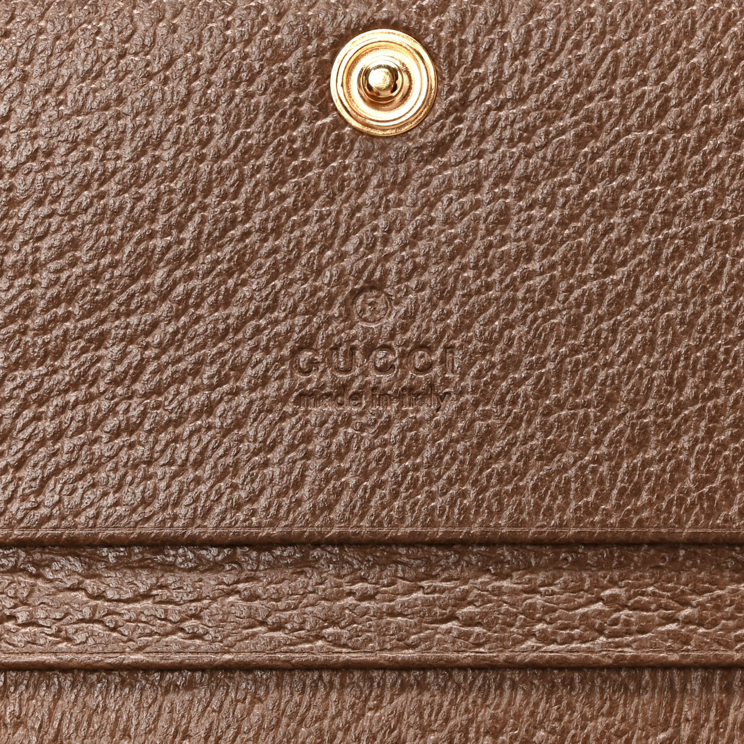 Gucci GG Supreme Monogram Web Ophidia Card Case Beige New Acero 6 of 6