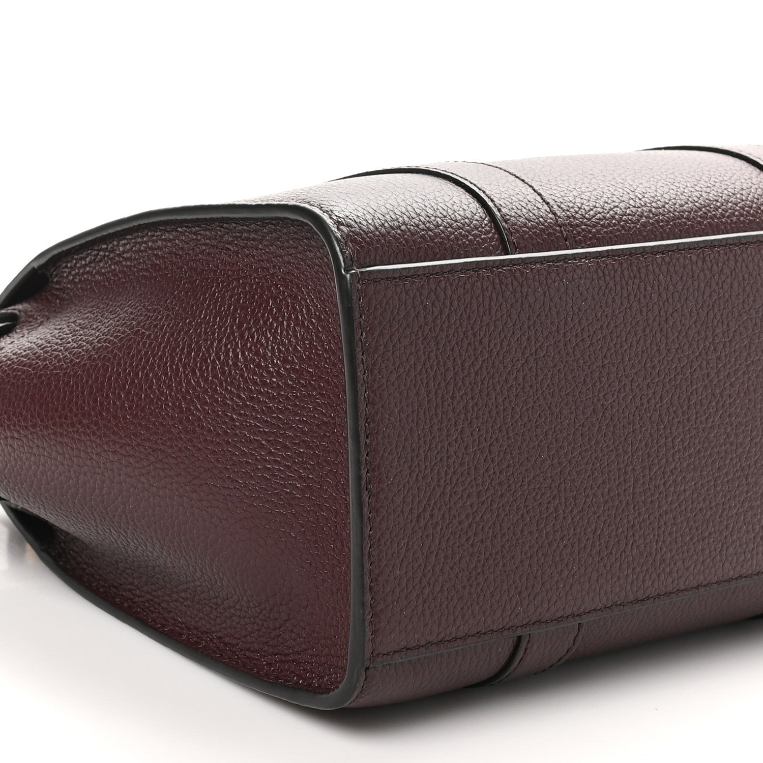 Mulberry Small Classic Grain Mini Zipped Bayswater Oxblood 8 of 9