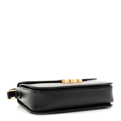 Celine Shiny Calfskin Medium Triomphe Black 4 of 9