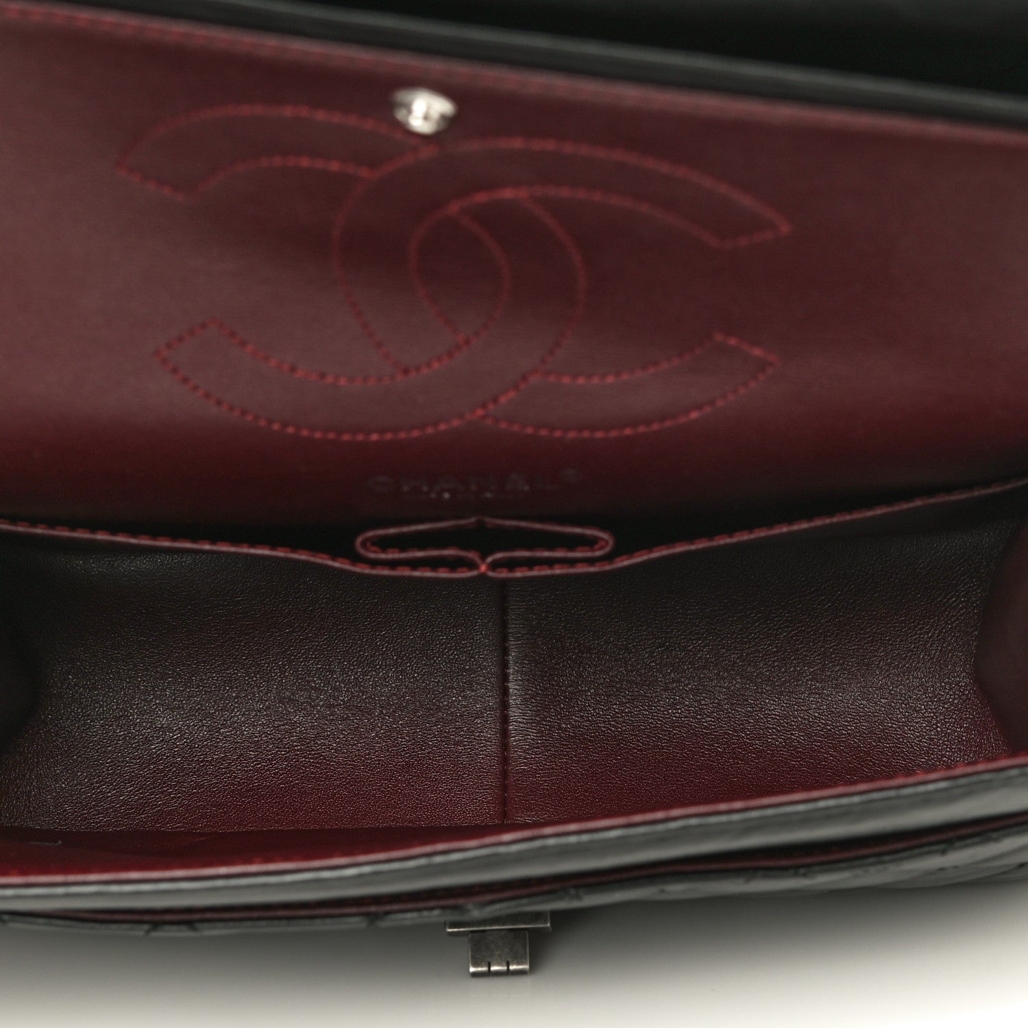Chanel Aged Calfskin Quilted 2.55 Reissue 226 Flap Black 5 of 10
