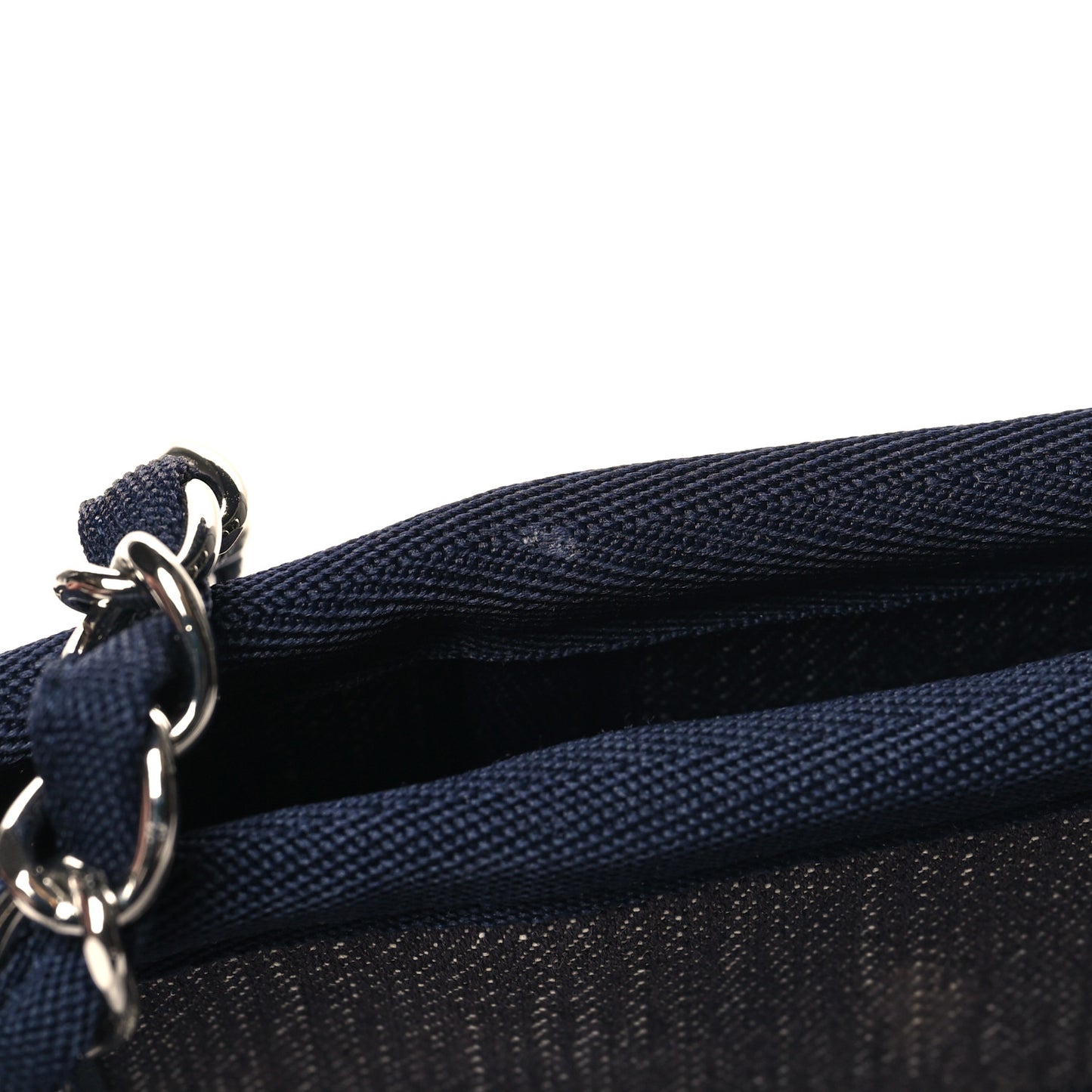 Denim Small Deauville Tote Dark Blue