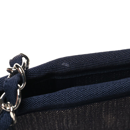 Chanel Denim Small Deauville Tote Dark Blue 11 of 12