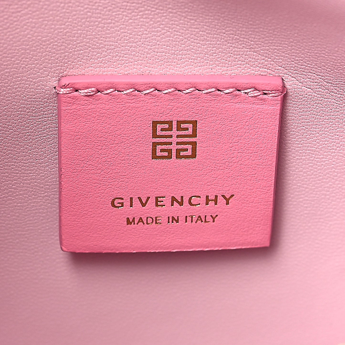 Coated Canvas Logo 4G Embossed Small Moon Cut Out Shoulder Bag Pink