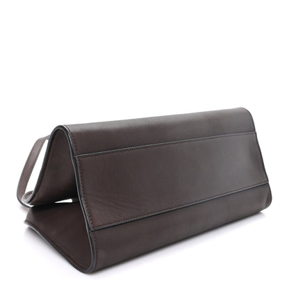 The Row Smooth Calfskin Peggy Bag Chestnut 4 of 9