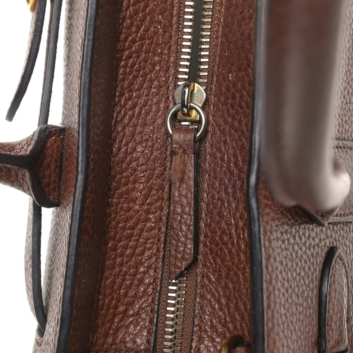 Small Classic Grain Small Zipped Bayswater Oak