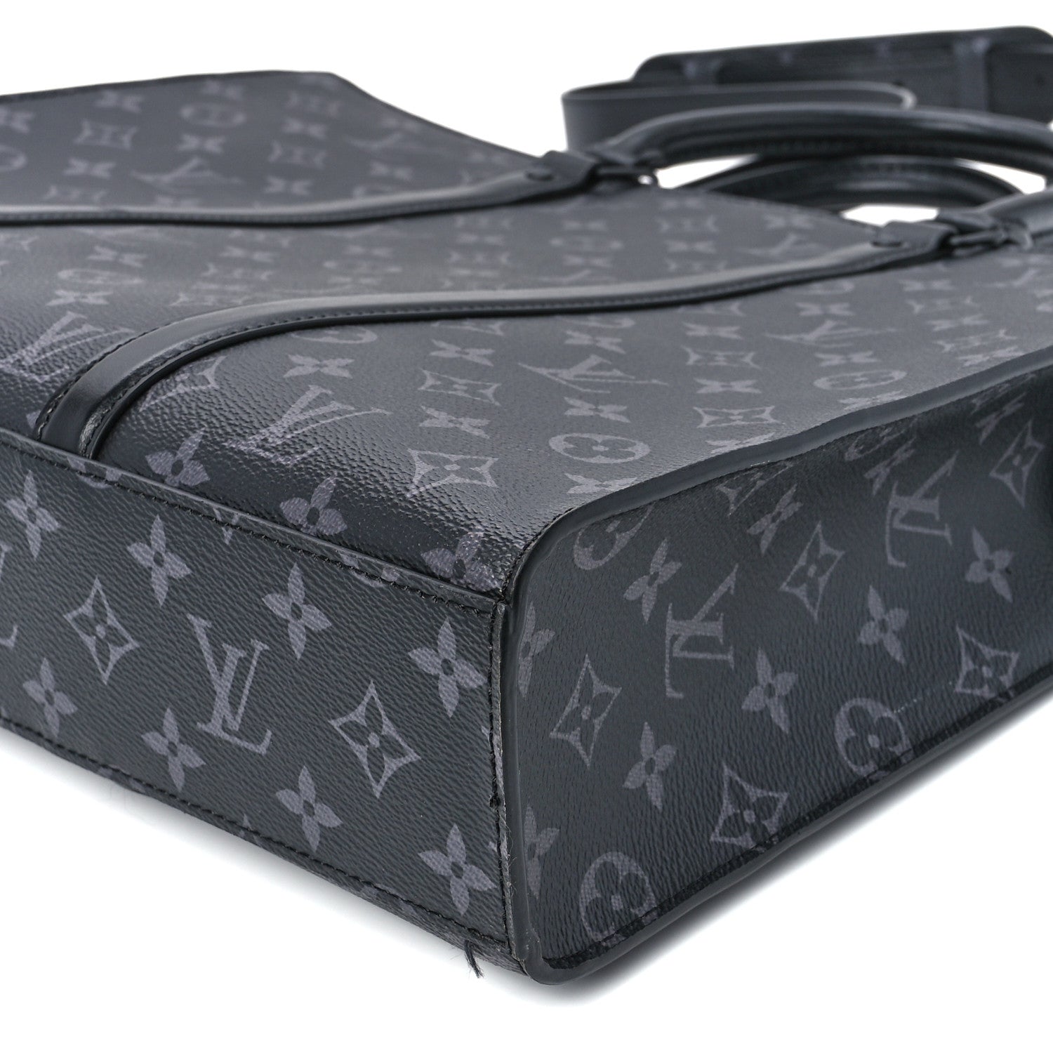 Louis Vuitton Monogram Eclipse Sac Plat Horizontal Zipper 9 of 10
