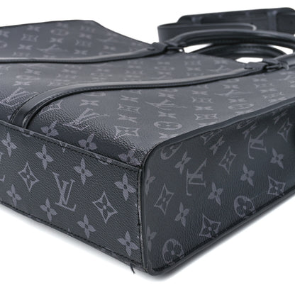 Louis Vuitton Monogram Eclipse Sac Plat Horizontal Zipper 9 of 10