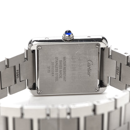 Cartier Stainless Steel 24mm Tank Solo Quartz Watch 4 of 6