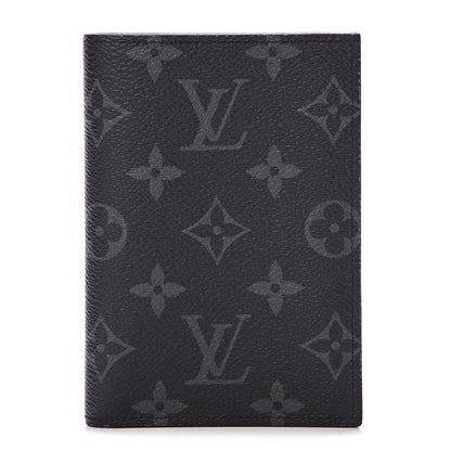 Louis Vuitton Monogram Eclipse Passport Cover 1 of 7