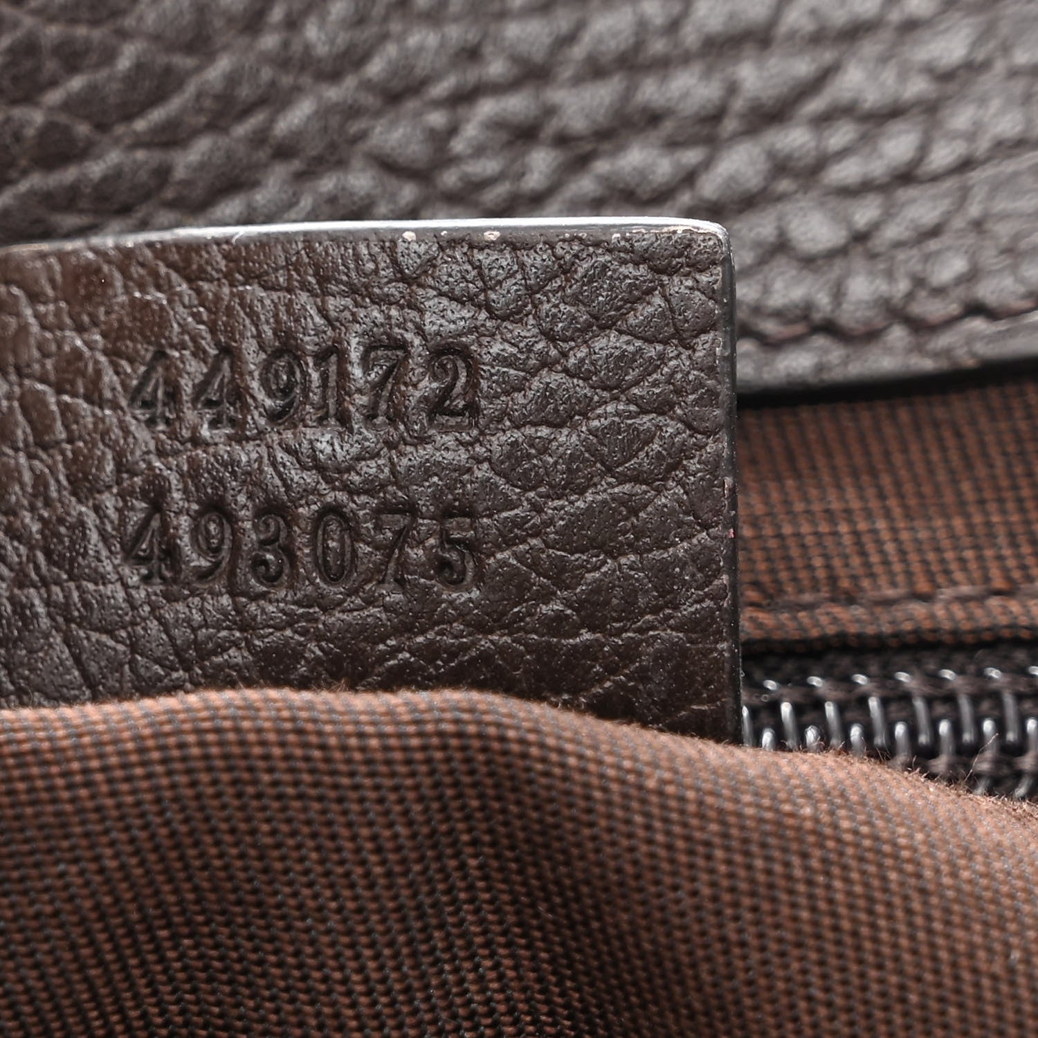 Gucci Monogram Flap Messenger Bag Beige Dark Brown 7 of 14