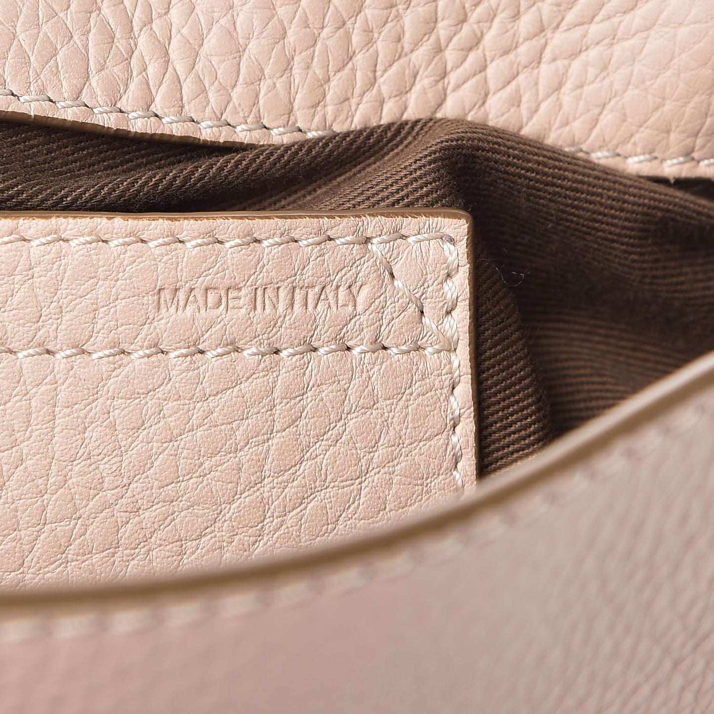 Calfskin Medium Marcie Round Crossbody Bag Abstract White