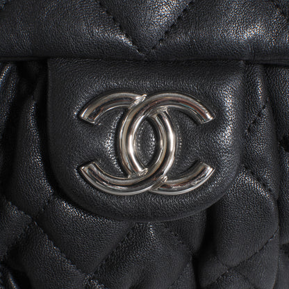 Chanel Lambskin Chain Around Medium Messenger Bag Black 5 of 9