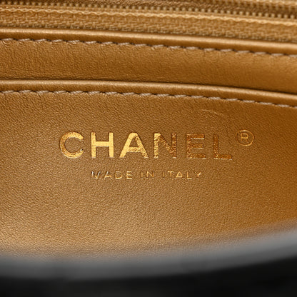 Chanel Lambskin Quilted Mini Pearl Crush Flap Black 6 of 11