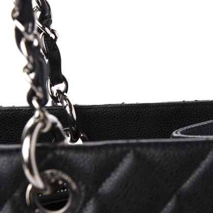Chanel Caviar Quilted XL Grand Shopping Tote GST Black 11 of 13