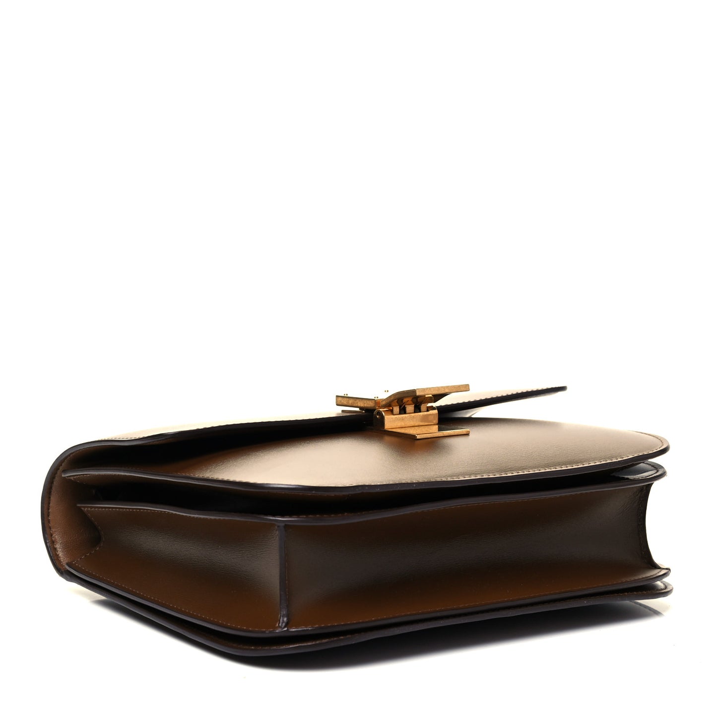 Box Calfskin Medium Classic Box Flap Bag Camel