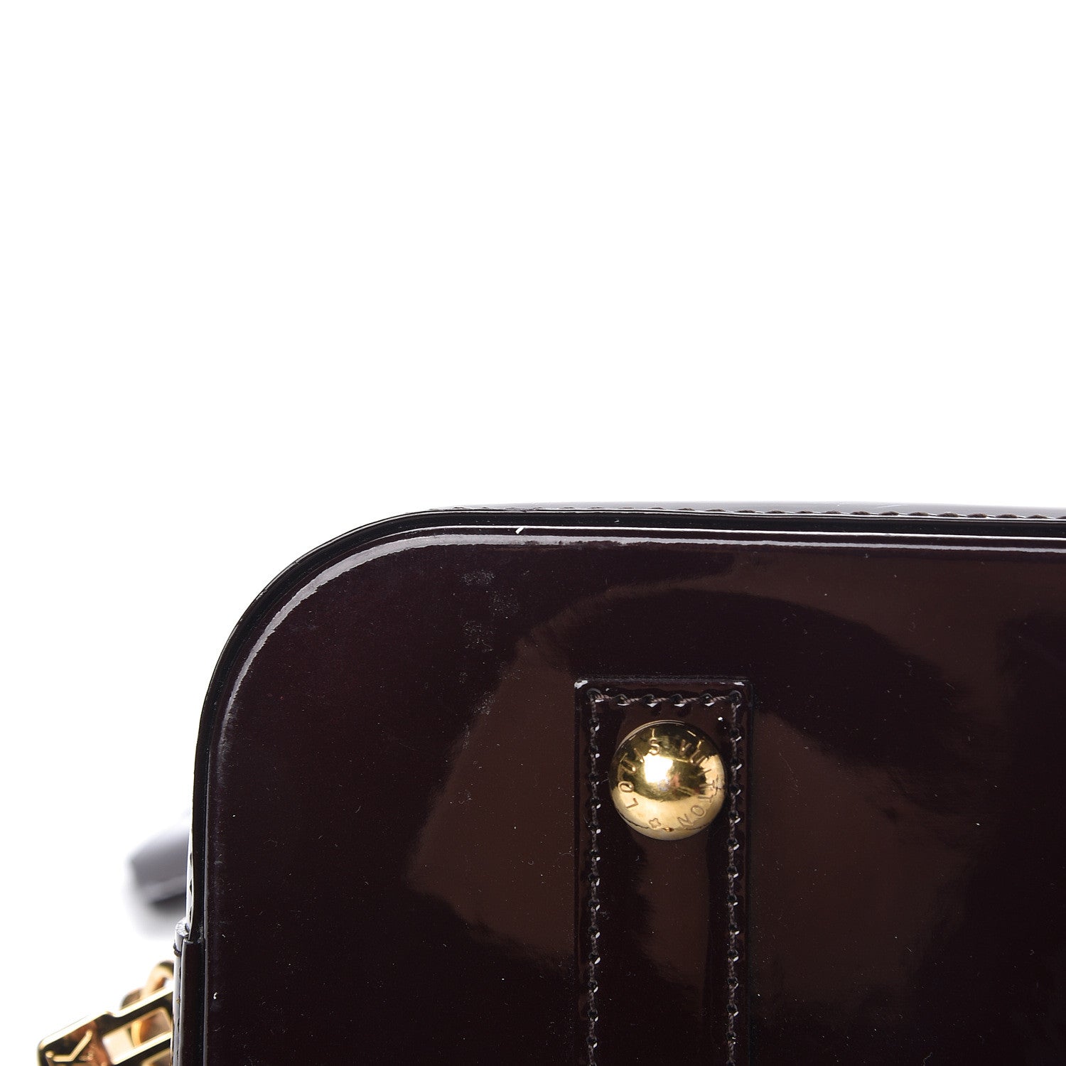 Louis Vuitton Vernis Alma PM Amarante 10 of 11