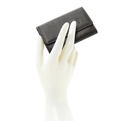 Louis Vuitton Taiga 6 Key Holder Grizzli 2 of 8