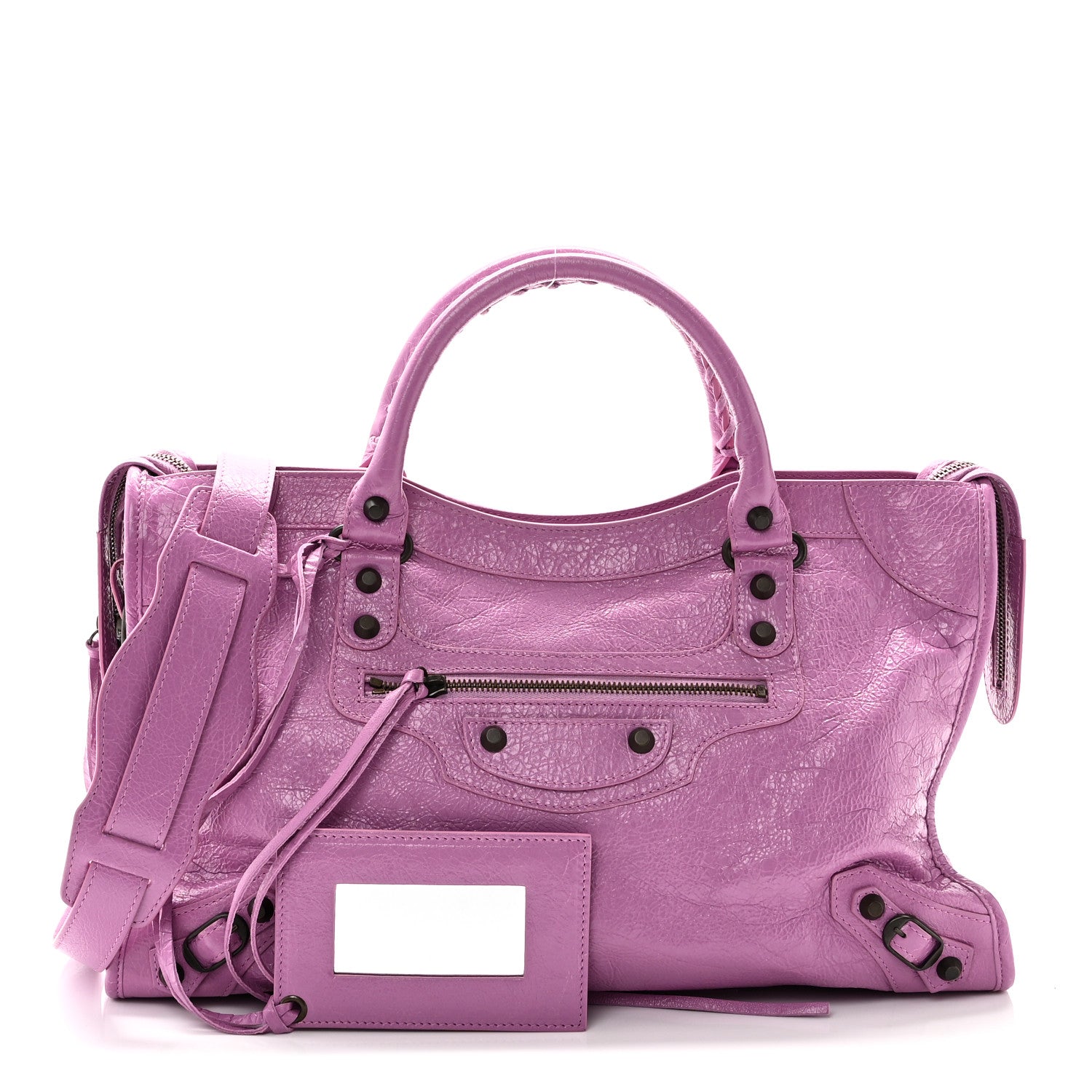 Balenciaga Agneau Classic Hardware City Rose Berlingot 8 of 11