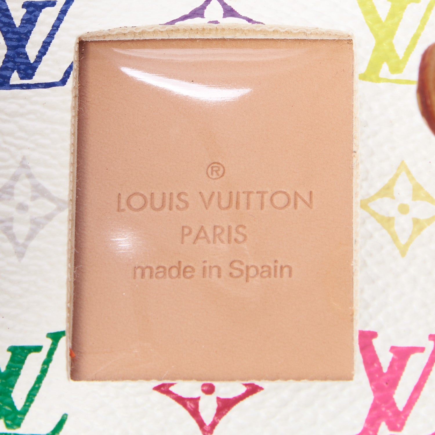 Louis Vuitton Monogram Multicolor 4 Photo Frame Wallet White 8 of 9