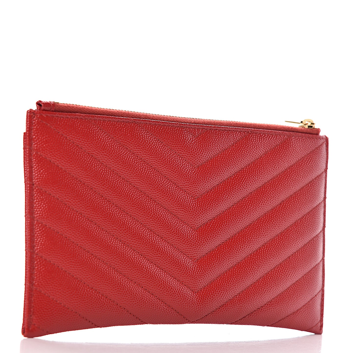 Grain De Poudre Chevron Monogram Bill Pouch Bandana Red