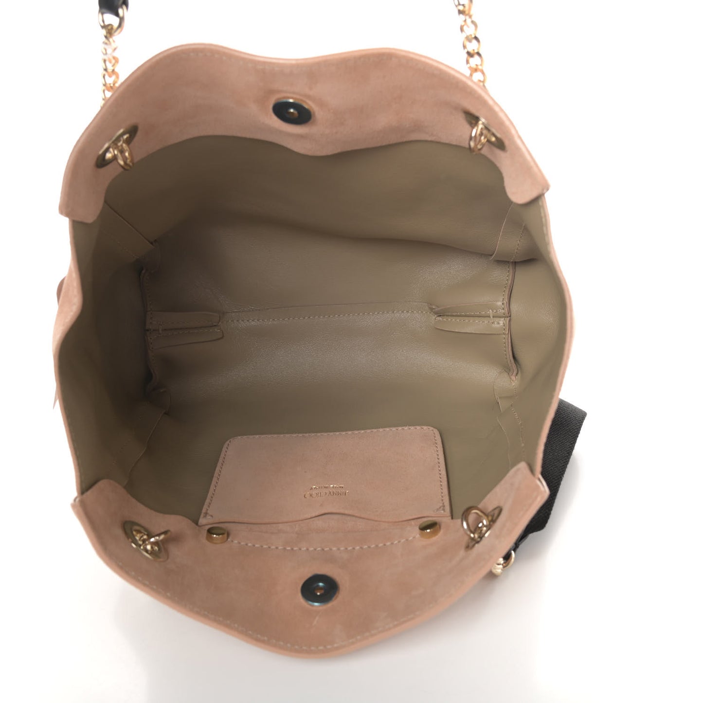 Suede Small Flo Tote Powder Pink