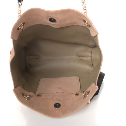Jimmy Choo Suede Small Flo Tote Powder Pink 5 of 9