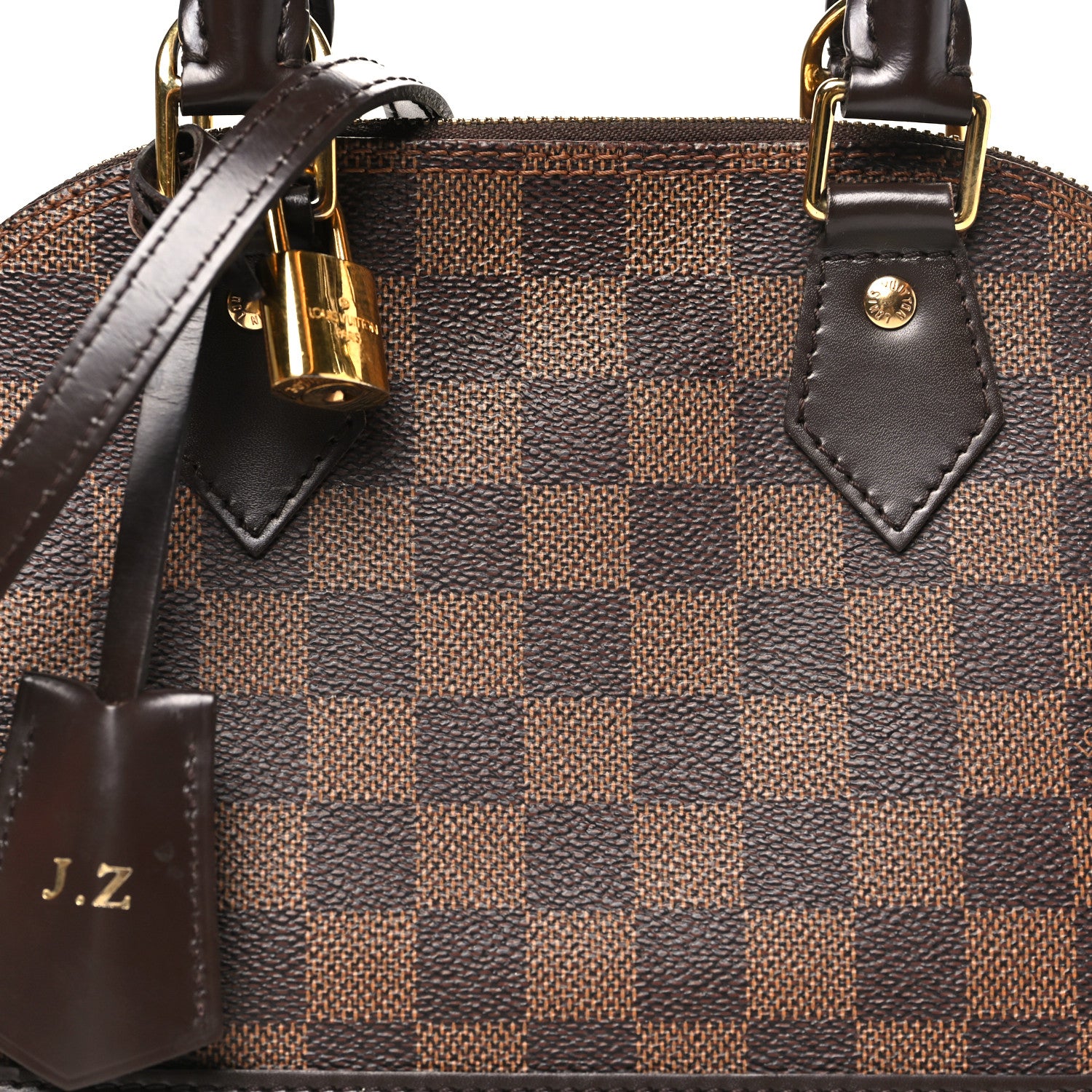 Louis Vuitton Damier Ebene Alma BB 7 of 13