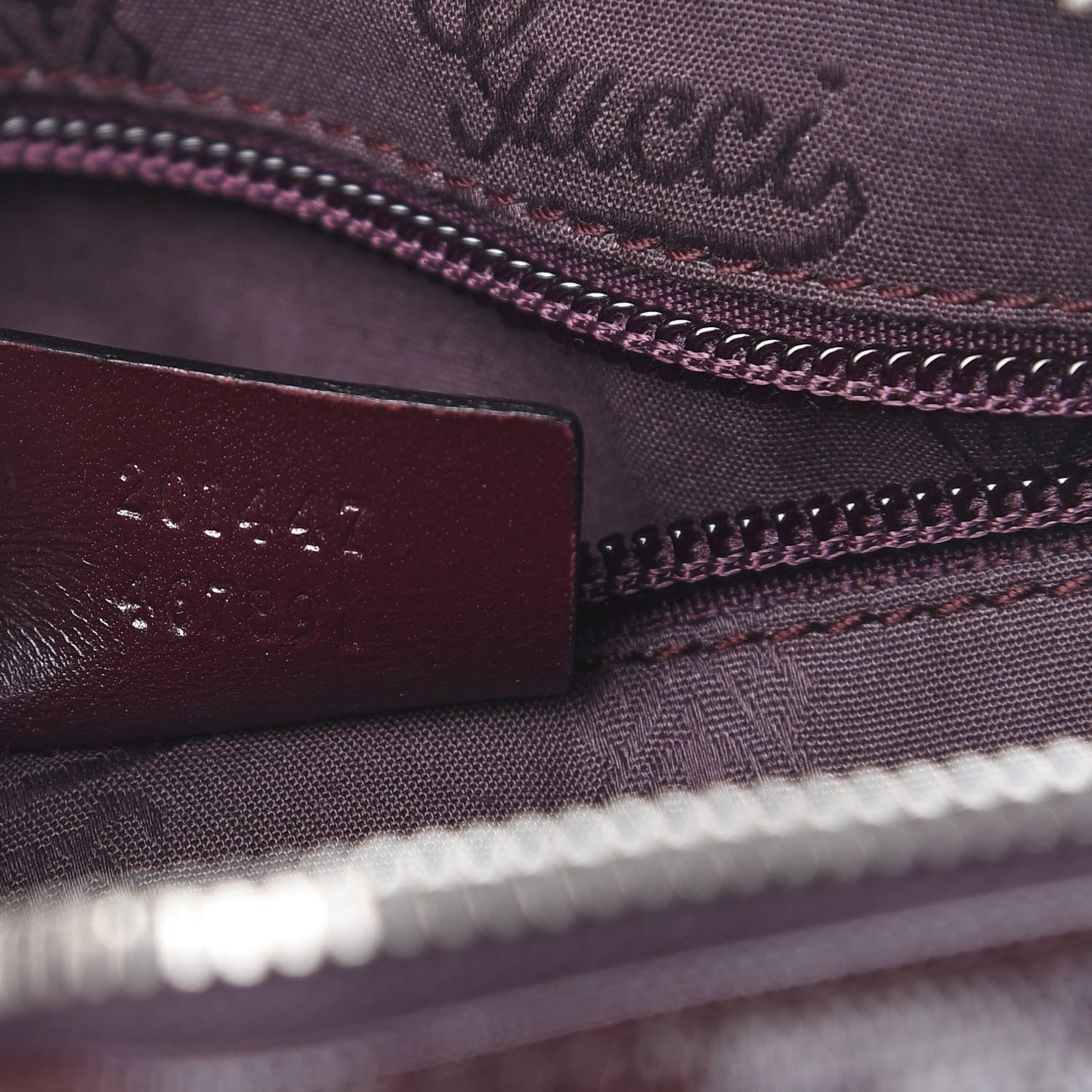 Gucci Imprime Monogram Small Shoulder Bag Bordeaux 7 of 10