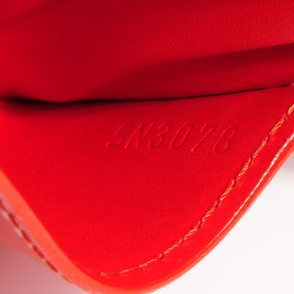 Louis Vuitton Vernis Ludlow Wallet Orange Sunset 7 of 7