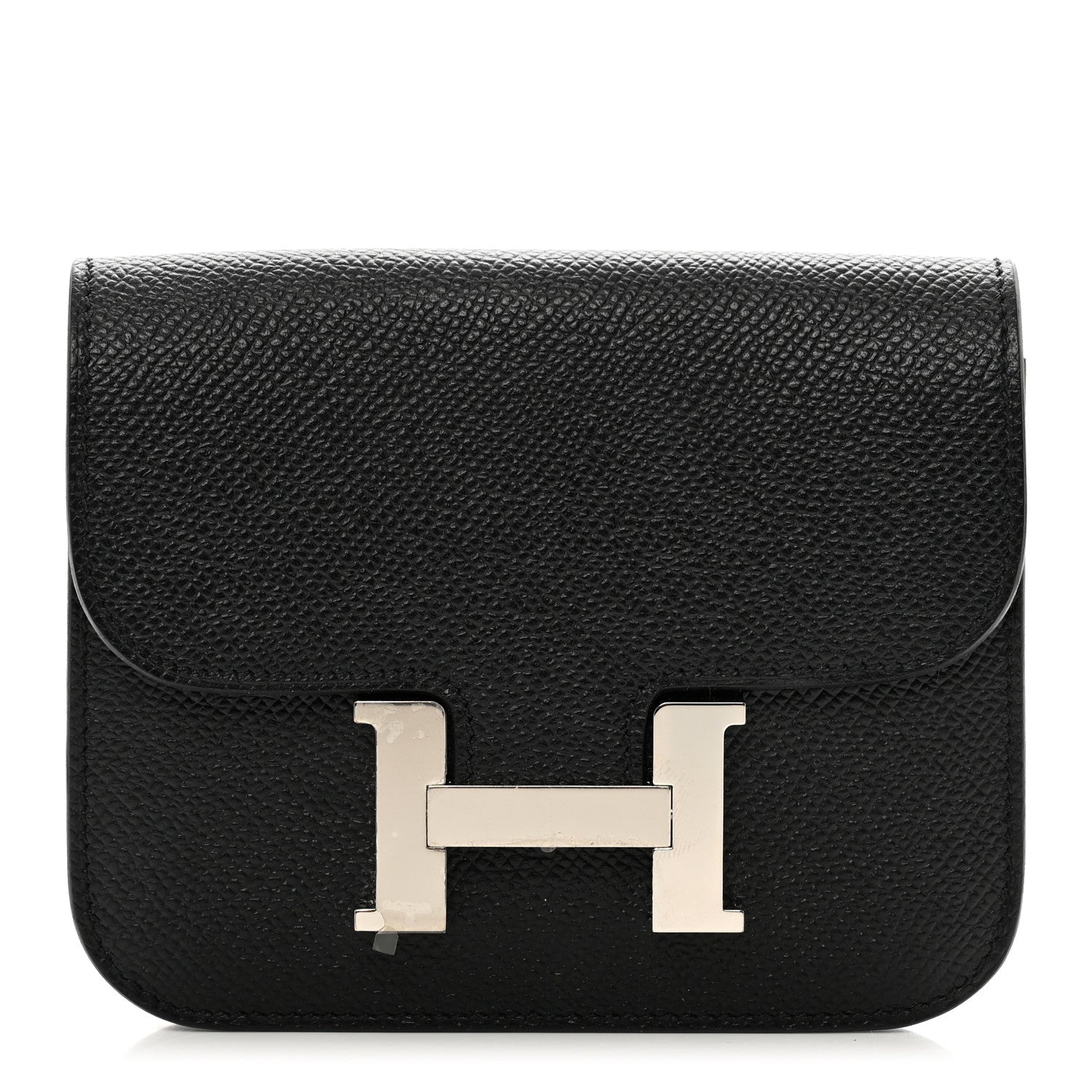 Hermes Epsom Constance Slim Wallet Black 1 of 8