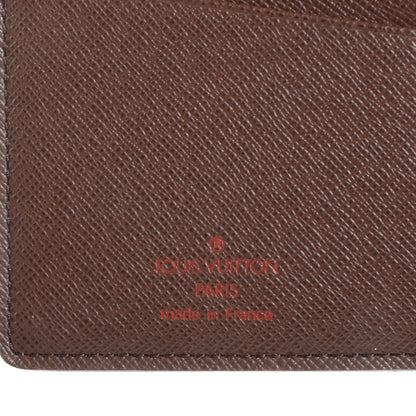 Louis Vuitton Damier Ebene Porte Valeurs Organizer Wallet 7 of 8