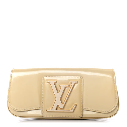Louis Vuitton Patent Sobe Clutch Blanc Corail 1 of 7