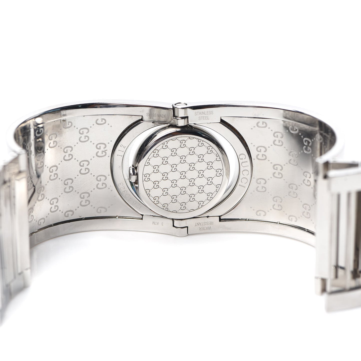 Stainless Steel Canvas Mother of Pearl 33mm Twirl Monogram Quartz Watch