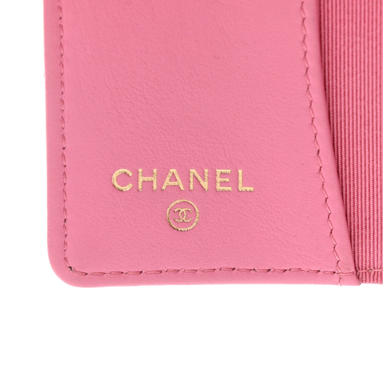 Chanel Caviar Quilted Classic 4 Key Holder Wallet Pink 6 of 12