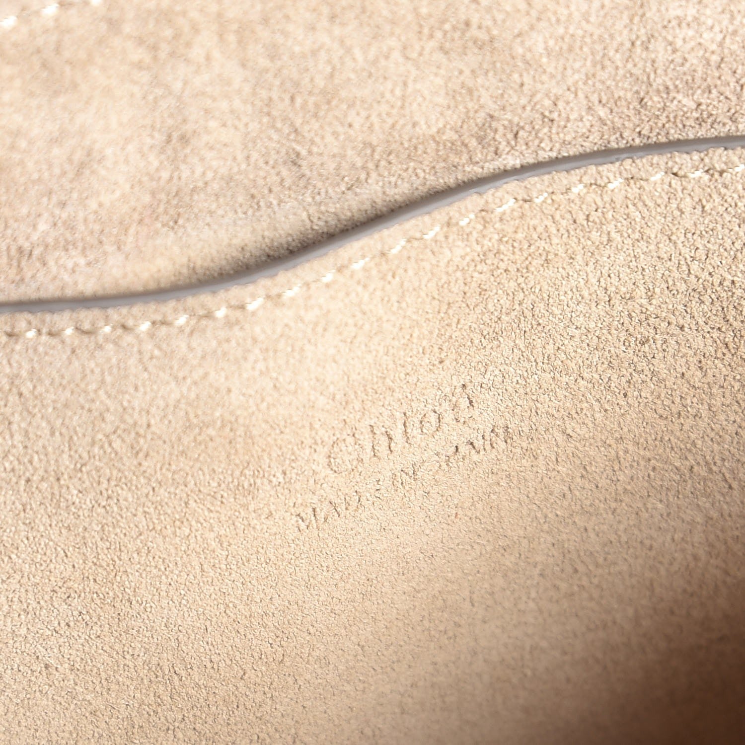 Chloe Suede Calfskin Small Faye Shoulder Bag Tobacco 6 of 7